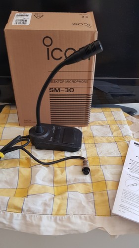 Icom microphone de - sm-30,