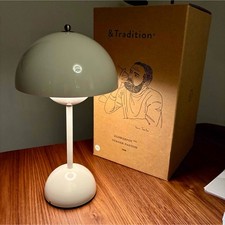 &Tradition Vernon Panton Vp9 Flowerpot Lamp White used