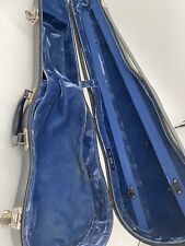 Original "Jaeger" Etui violin case Black/Blue Good condition RARE TO FIND!!