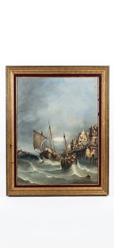 Belle marine ancienne xixe - ancienne, –