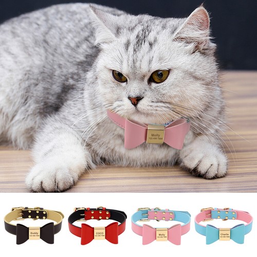 Collier noeud chien chat - collier,