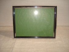 Cadre Ancien Métal Chromé  L.D.C. Porte Photo ou Diplôme