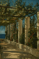 Pergola à la tonnelle (vers