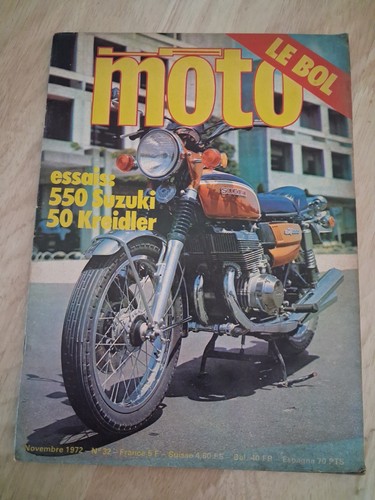 Moto 32 1973 suzuki - n°,