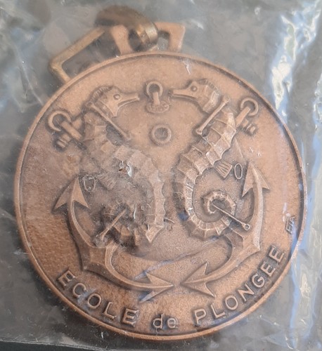Porte clé bronze 1970s ecole - 1970s,