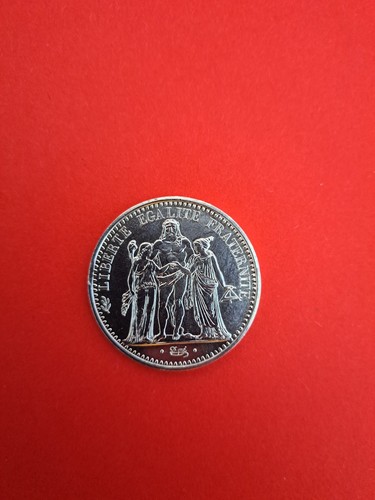 Piece francs argent - de,