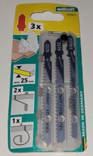 Wolfcraft - 3 Lames De Scie