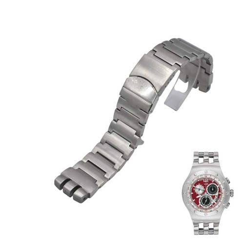 23mm silver color steel - steel, watch