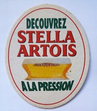 SOUS BOCK STELLA  ARTOIS A LA PRESSION  TBE