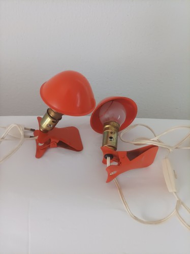 Paire lampes pince - paire,