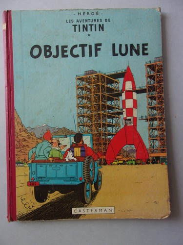 Tintin objectif lune b23 - tintin, (b23