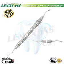 1x Dental Langer Curette 1/2 for Mandibular Posterior, German SS