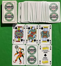 Old Vintage * HEINEKEN LAGER BEER BIERE * Advertising Playing Cards SPECIAL ACES