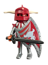 PLAYMOBIL bull knights - castle fort - soldiers knights