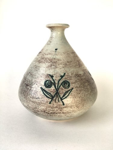 Ravissant vase gris jacques - vase,