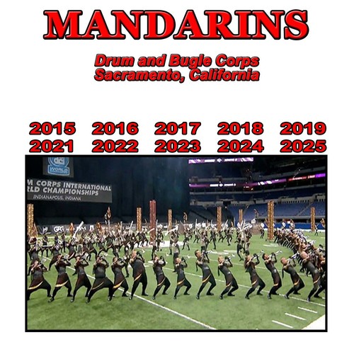 Mandarins 2015 2023 drum - ,