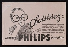 Buvard Lampes PHILIPS Super