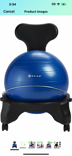 Gaiam classic balance - classic, ball