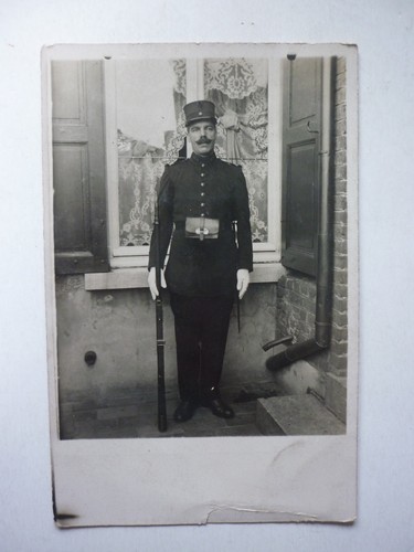 Carte photo soldat - d'un,