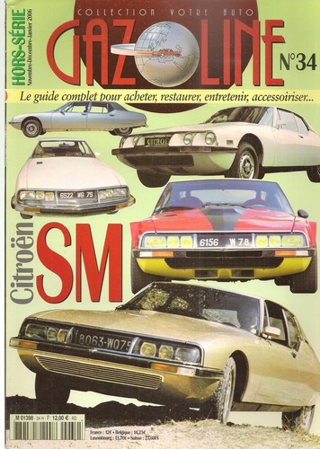 Gazoline citroen sm - 34,