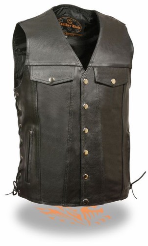 Men motorcycle chest pocket - chest,