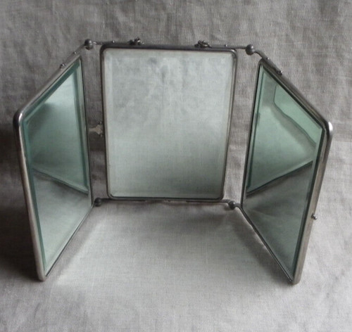 Ancien miroir barbier - ancien, de