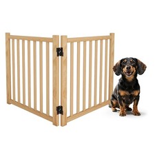 Portail pliable en bois, pour animaux de compagnie, pour animaux de compagnie