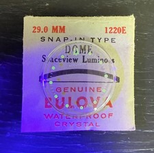 Verre Bulova spaceview lumineux  Ø 29,0mm
