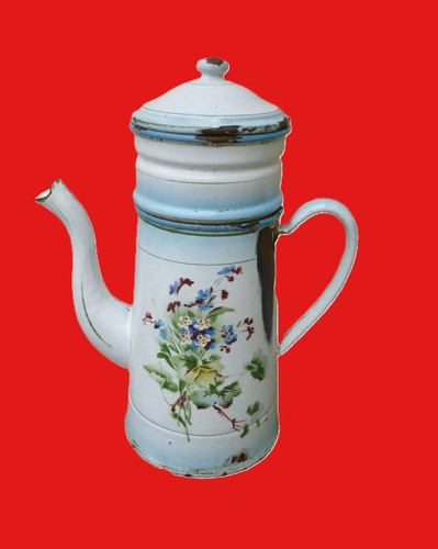 Cafetière émaillée japy - cafetière,