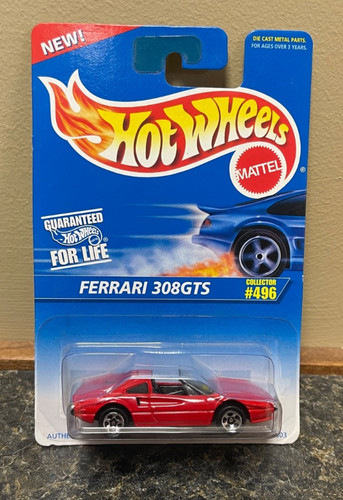 Hot wheels mattel red ferrari - red,