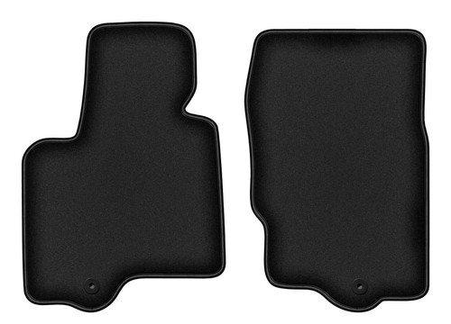 Tapis avant velours noirs