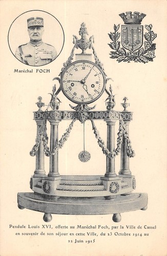 Cpa ville cassel pendule - 59,