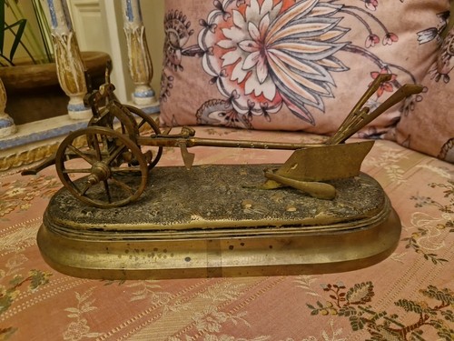 Ancienne sculpture bronze - sculpture,