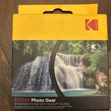 KODAK IR ND1000 With Filter Schott Glass NEW Open Box