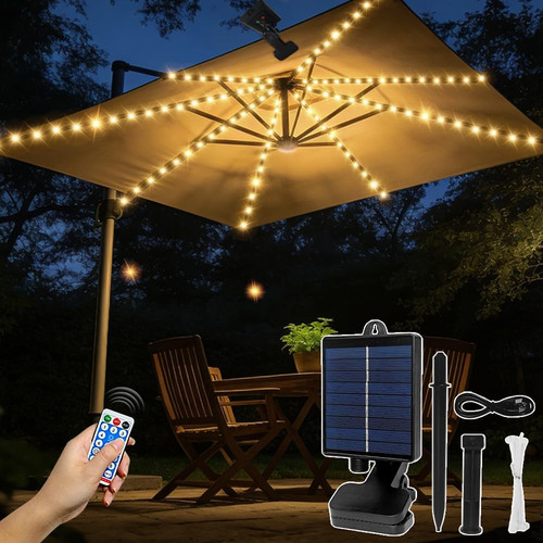 Guirlande parasol solaire 104 - solaire,
