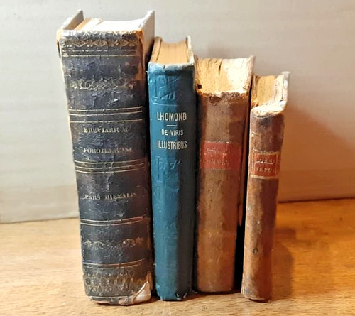 Lot 4 anciens livres - 6,