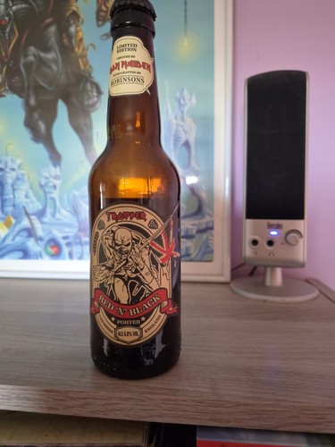 Bière vide iron maiden - 1,
