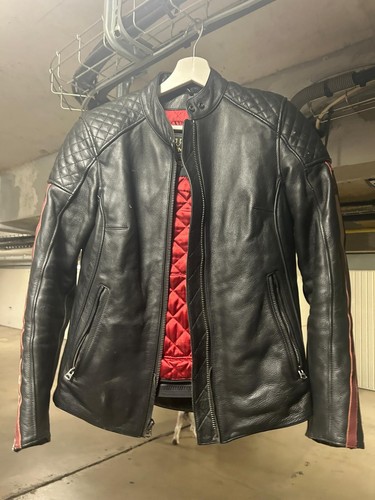 Blouson cuir moto femme - blouson,