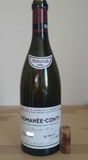ROMANEE CONTI Empty Bottle 1996 with CORK DRC Romanee-Conti Collectible Piece