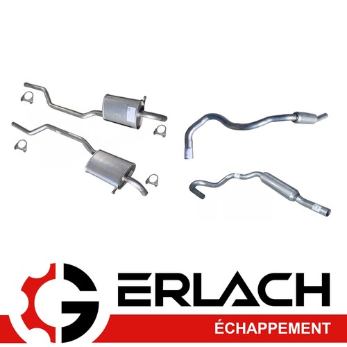 Echappement silencieux pour