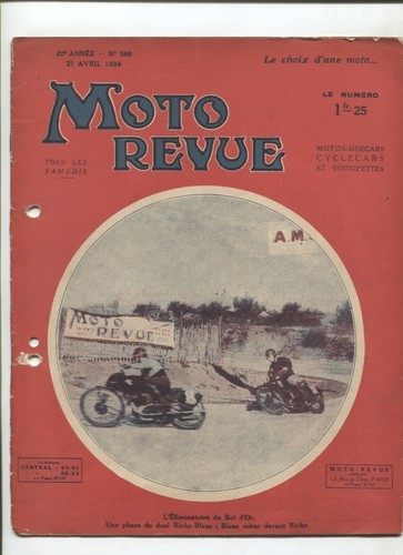 Moto revue 580 - n°580,