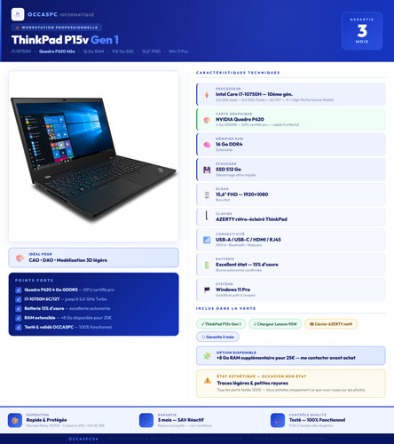 Lenovo thinkpad p15v - thinkpad,