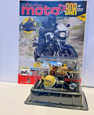 MOTO JOE BAR TEAM 100 SIDE CAR BMW R80/7 attelée P.LEGHNOM BOITE+ FASCICULE 1/18