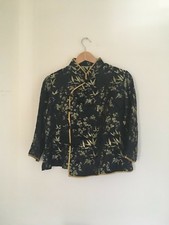 Chemise orientale en soie à