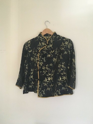 Chemise orientale soie à - en,