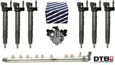 Injectors 6x + High Pressure Pump + Rail Pipe BMW 13537805428 0445116024 0445010617