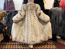 Manteau En Fourrure De Renard