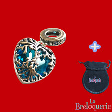 Charm arbre de vie ceur - Pour bracelet PANDORA - Argent S 925. + pochette