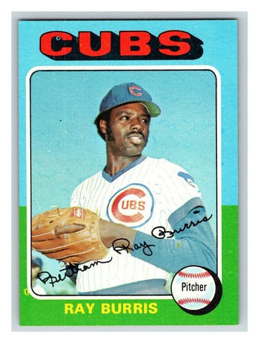 1975 topps ray burris chicago - burris,