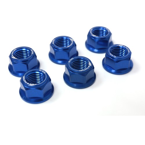 Blue cnc racing rear sprocket - blue,